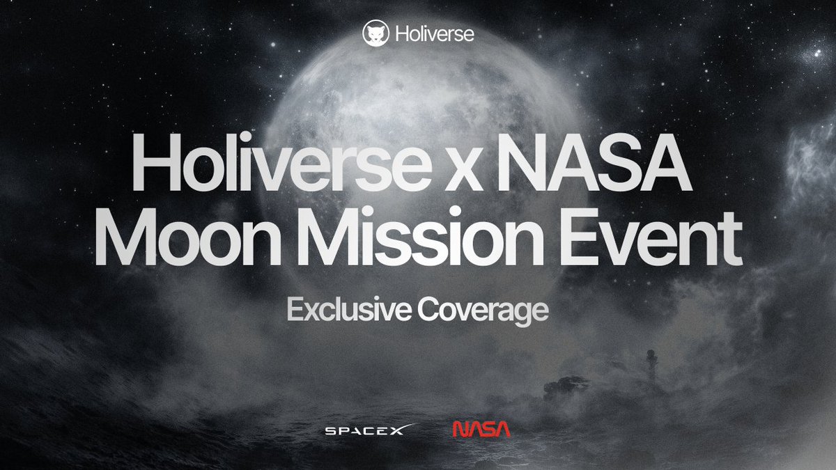 Holiverse's tweet photo. Holiverse x NASA Moon Mission Event | Exclusive Coverage

EXCLUSIVE: Journey inside Kennedy Space Center as Holiverse brings you unprecedented access to NASA/SpaceX Memory Capsule Moon landing celebration.

Meet the visionaries shaping our lunar future — from startup innovators to NASA veterans. Discover why experts believe we're on the brink of establishing humanity's first permanent settlement beyond Earth.

🌒 Mission Highlights:
—Legged lunar robots that can explore lunar caves
—First US Constitution journey to the Moon
—How we'll use Moon's water ice to sustain human presence
—Next-gen lunar landing systems
—Mars mission testing grounds
—Space-ready blockchain innovations

Witness how today's visionary explorers and entrepreneurs chart the course towards a future where space belongs to everyone.

Link: https://t.co/IN2JfvoHoq