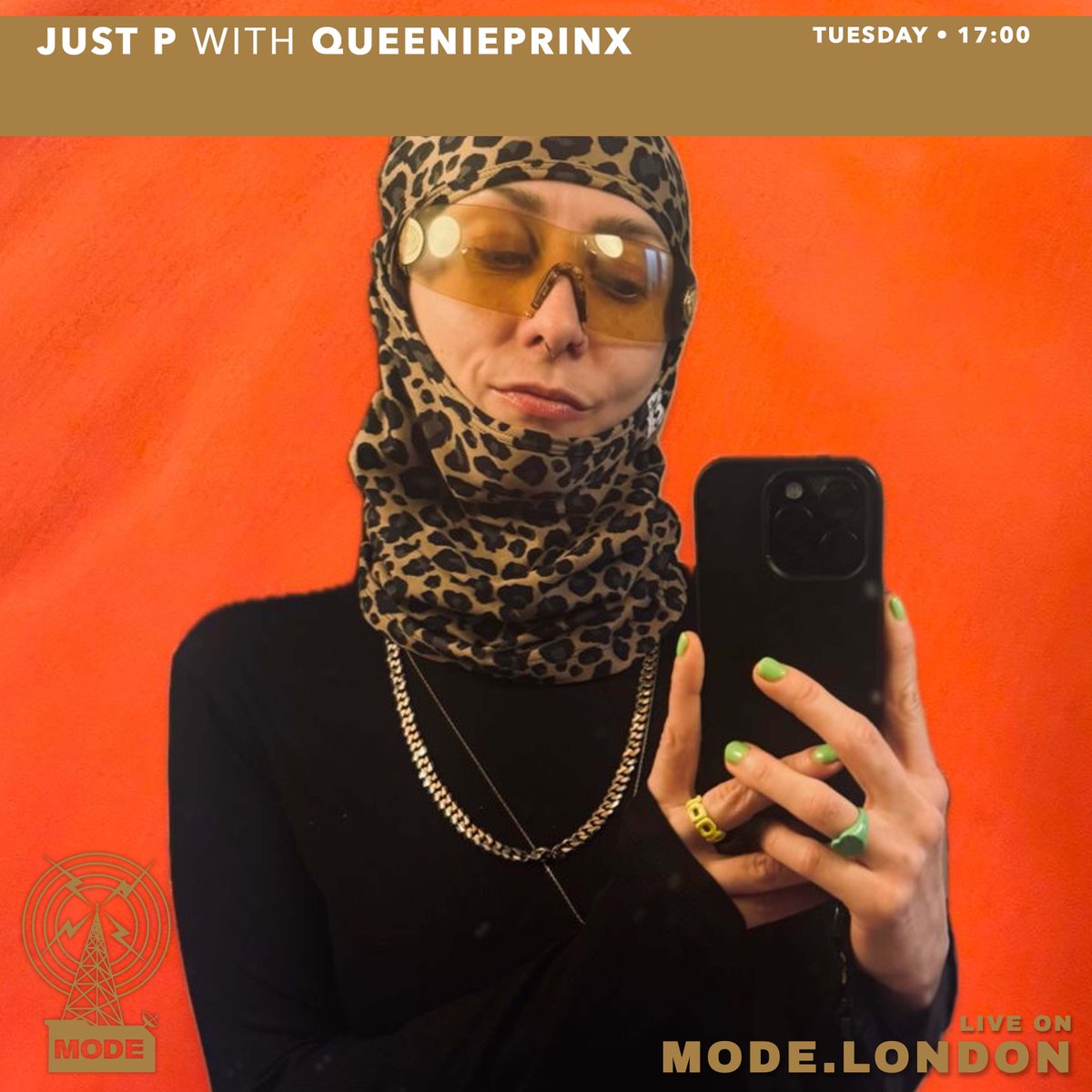 Moderadiolondon's tweet image. #JustP live in session joined by #QUEENIEPRINX #MDZA #Dr.T &amp;amp; #fathands getting the party vibes going with UK Funky, UK Garage, Baile Funk &amp;amp; Afro House

Mode.London