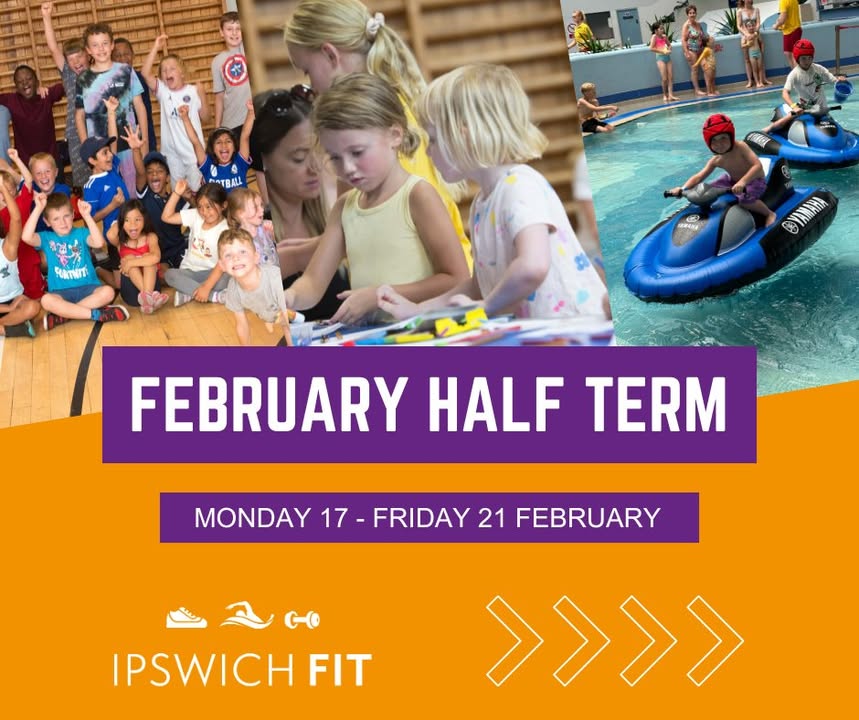 This week's holiday activities include Rollerskating, Junior Football, Basketball, Mermaid Splashtastic and more. There’s still time to book your activities!

Book your place now and join the fun 🔗 ipswichfit.co.uk/february-half-…