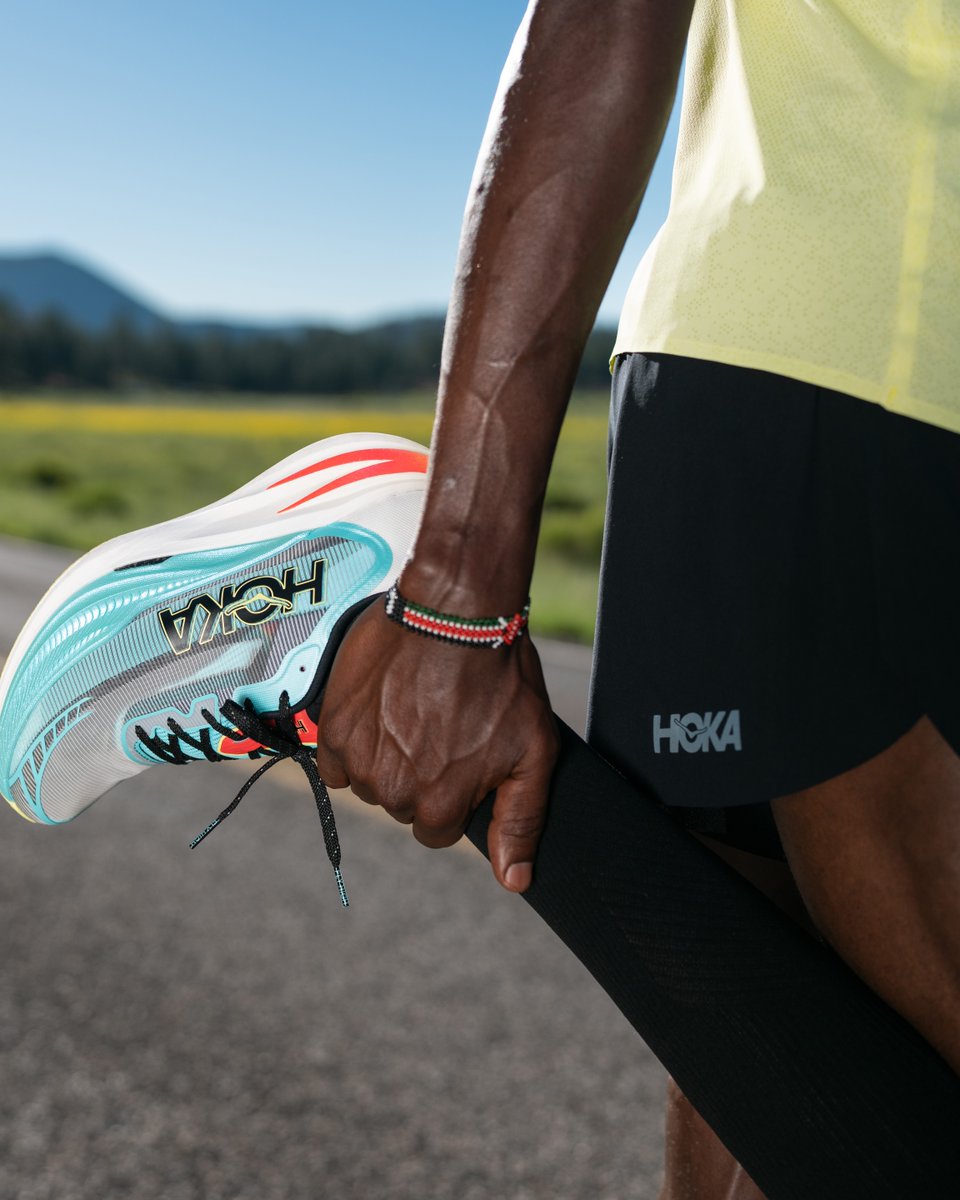 Cielo X1 2.0 💥 Tuned for higher tempo pickups, the Cielo X1 2.0 is a propulsive ride for pure speed. 🥵 

Available now: bit.ly/HOKARaceDay. 

#FlyHumanFly #HOKA #CieloX1