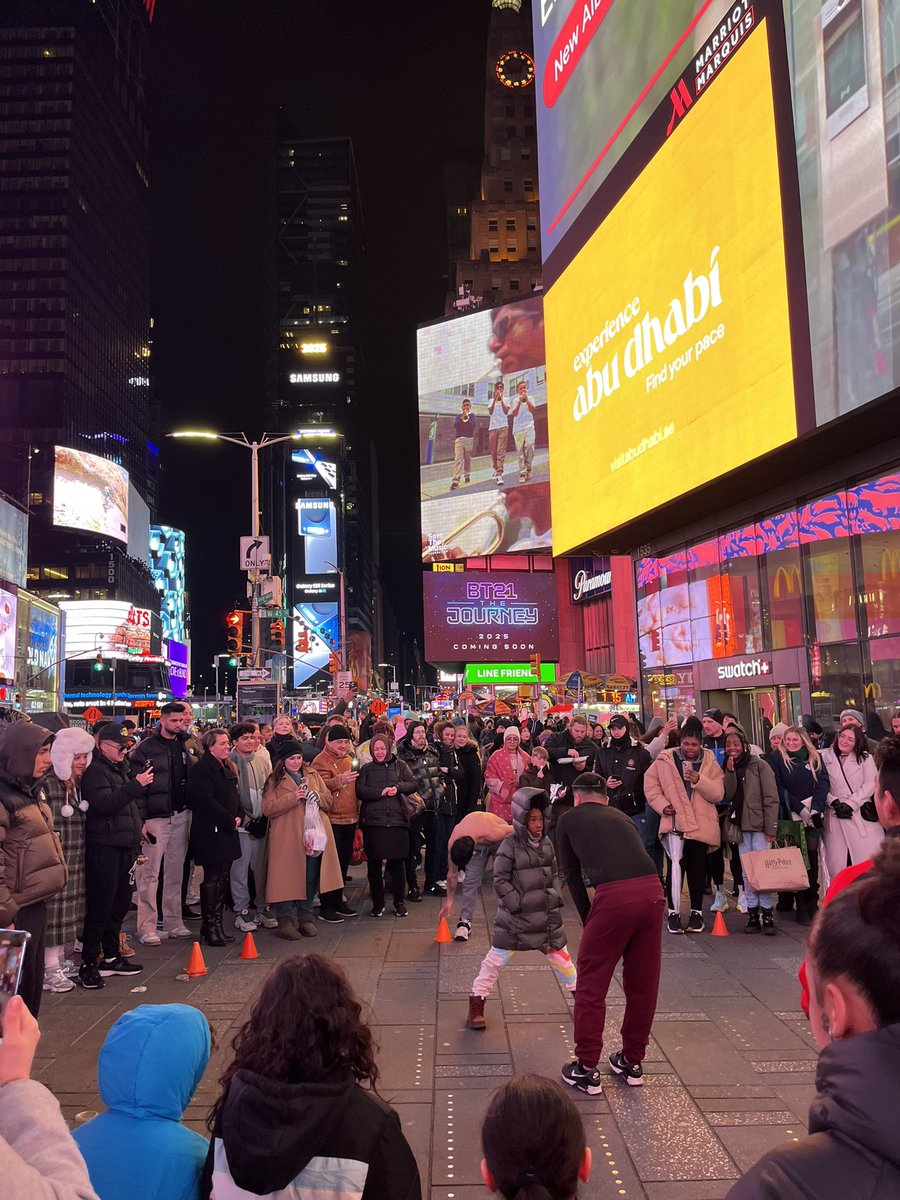 Subway and Times Square