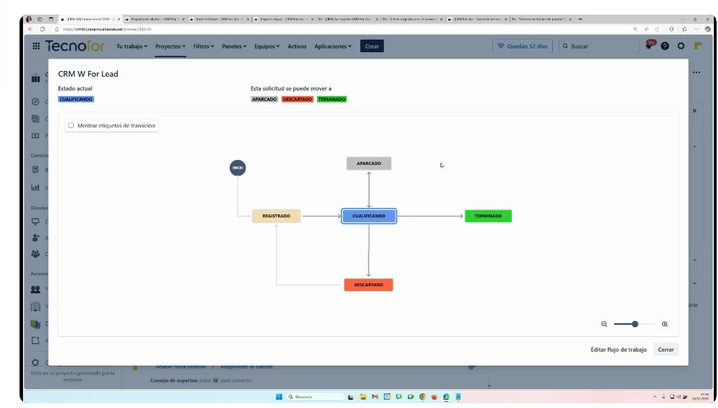 TecnoFor's tweet photo. 🔴¡En directo en la presentación de nuestro CRM For Jira y For Jira Suite!

💫Un CRM único para Jira con una integración totalmente nativa y transparente.

🧩For Jira Suite: Una solución integral de 7 soluciones listas para utilizar que integran el 100% de procesos empresariales. https://t.co/uS94P4ffVc