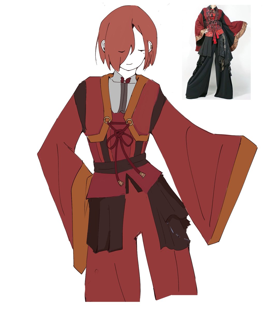 A mitsu drawing I never finished 
#mitsuba #jshk