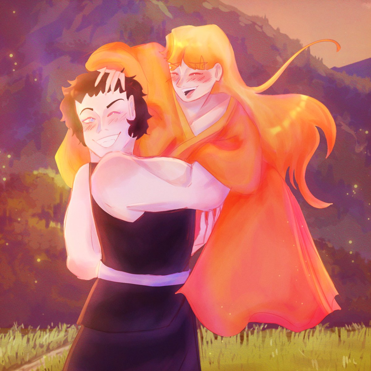 TuTuTuen's tweet image. [ KNY, AkaZen ] hashira 🩷💛

#ZenitsuEvent