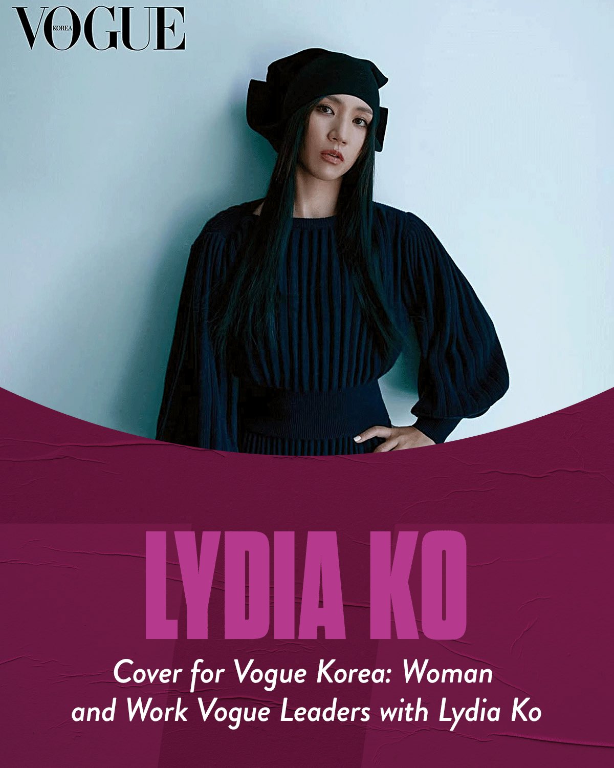 VOGUEポスター On Her Turf on X: 