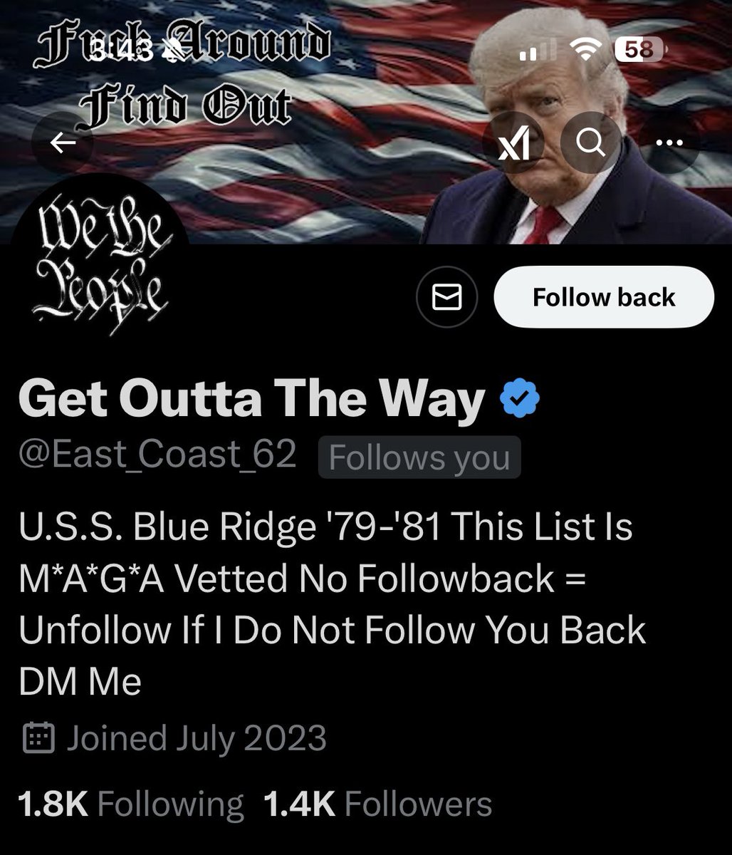 Please give <a href="/East_Coast_62/">I Dare You</a> a follow and a repost or shoutout to show our gratitude for his service.

US Navy Veteran 

Thank you for your service.  We appreciate you.