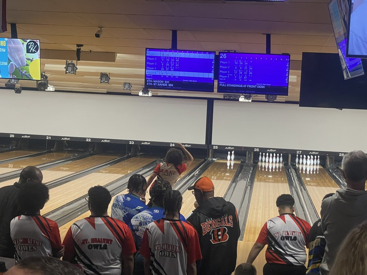 Owls in action at Sectionals!!