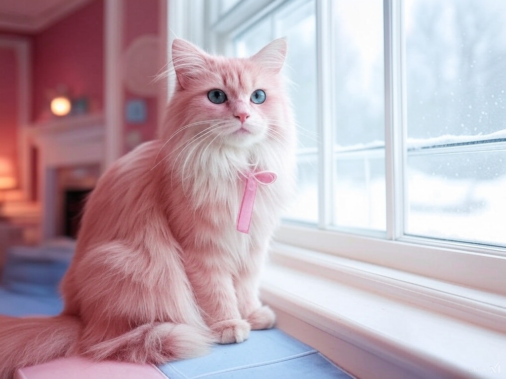 ButterPecanP1e's tweet photo. #Cats #Kitties #Blue #Pink #Felines #Pastel
#Snow #Scaturday #Winter https://t.co/in9sdzRBk0