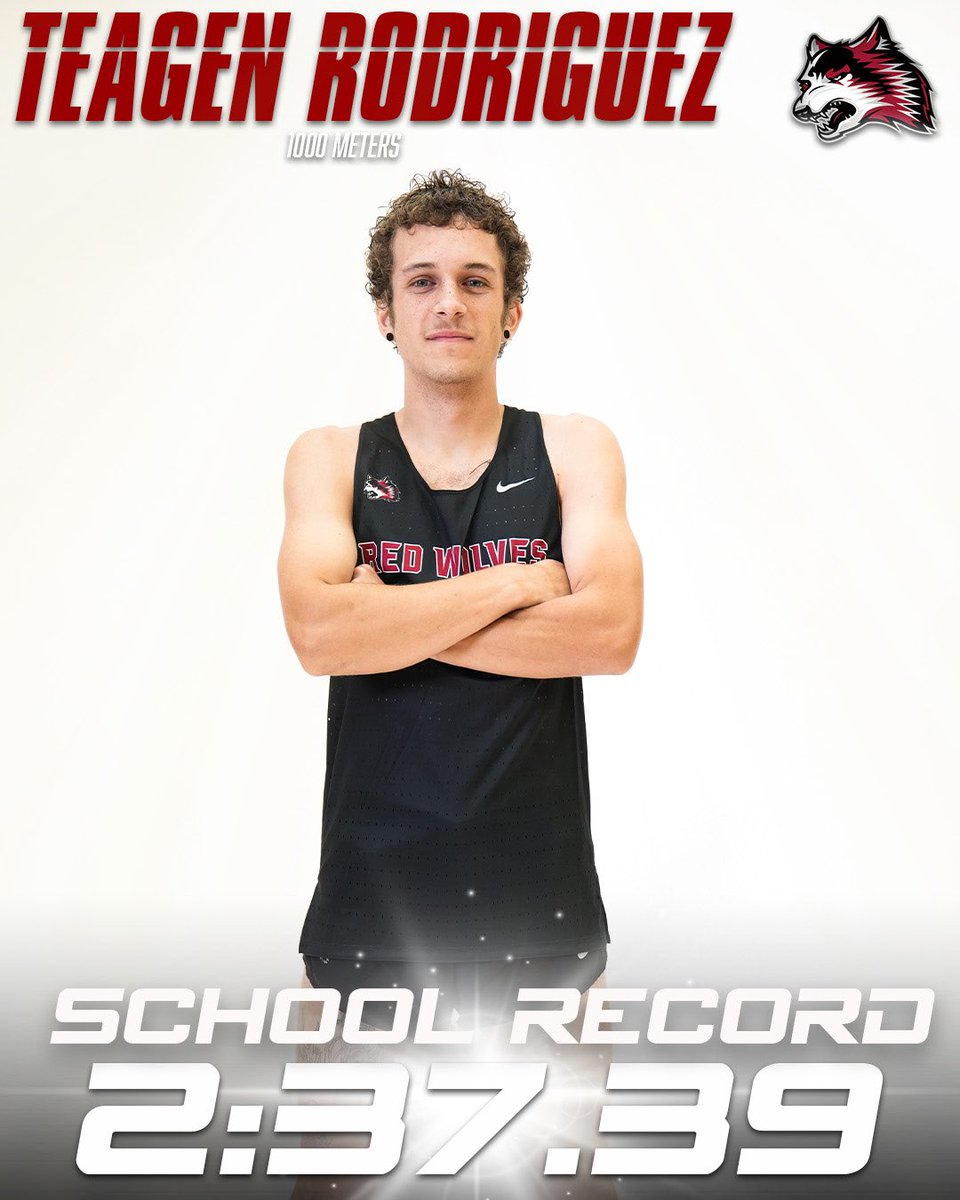 Congratulations to our Newest School Records! 

#RedWolfNation
