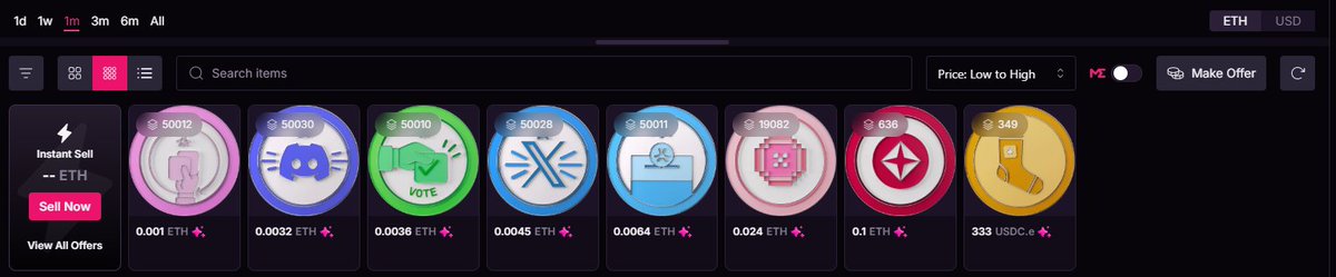 jaycasipi2's tweet photo. ll @AbstractChain badges in one place!
Many are well-known, but some, like @playduper, have very few users.

Want an easy win? Play the game and grab that badge now!

The real strategy? Get into apps before they even have a badge.

Try new apps constantly—stay ahead, stay smart! https://t.co/z5cNFA2kre