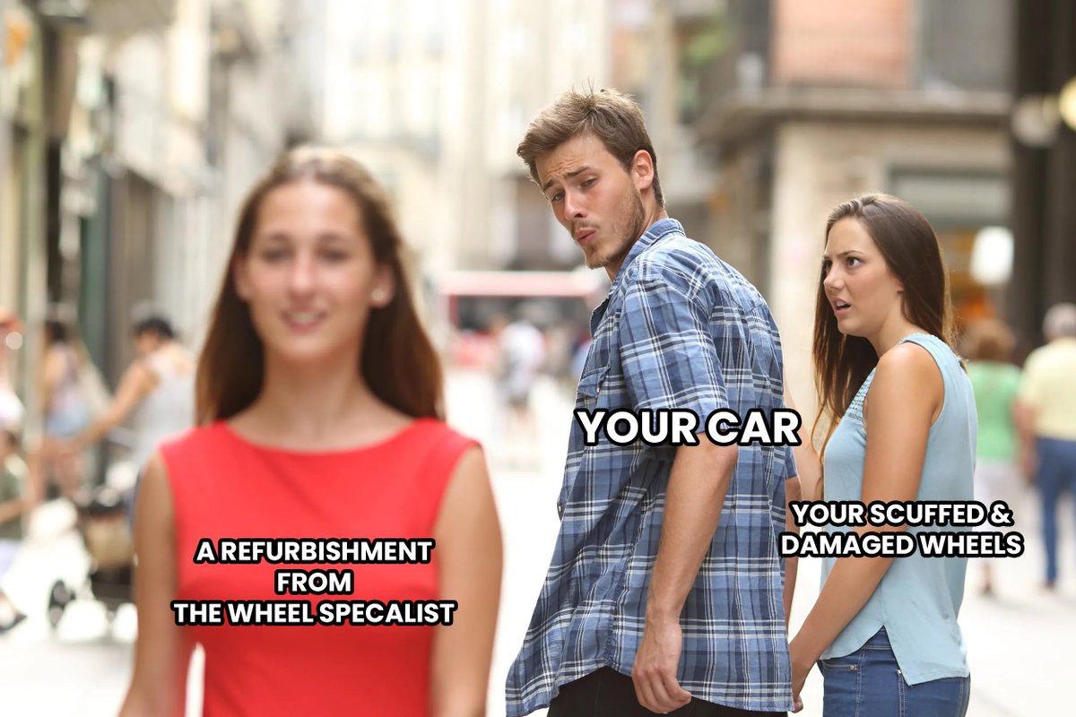 Your wheels have seen things… and by things, I mean every pothole in town. 💀😂