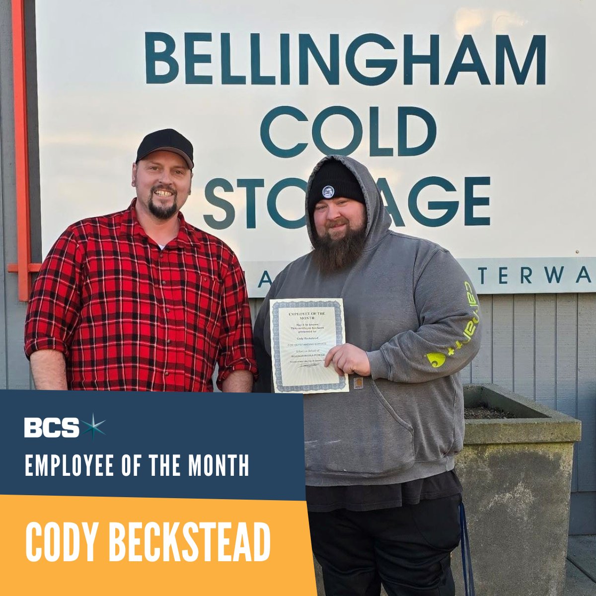 Congrats to Cody, our Employee of the Month! His expertise and teamwork make him a true BCS star. 🌟 

Read the full story: vist.ly/3mvbiss 

#EmployeeOfTheMonth #Teamwork #Logistics #BCSValues