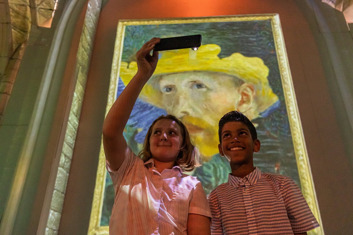 Planning your family's activities for this week's half-term holidays? Don't forget to include Van Gogh: The Immersive Experience in the Coppergate Centre in York to your list. #vangoghyork #vangoghimmersiveyork bit.ly/3Sejpxt