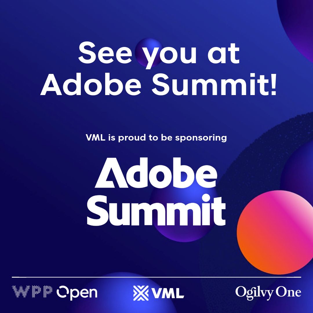 vml_global's tweet image. Join VML at @AdobeSummit 2025 in Las Vegas, March 18-20! 
 
VML will be there in full force, demonstrating our end-to-end capabilities across the Experience Cloud. 
 
Schedule a 1:1 meeting with our Adobe specialists: vml.com/campaign/adobe…

#VMLEnterpriseSolutions