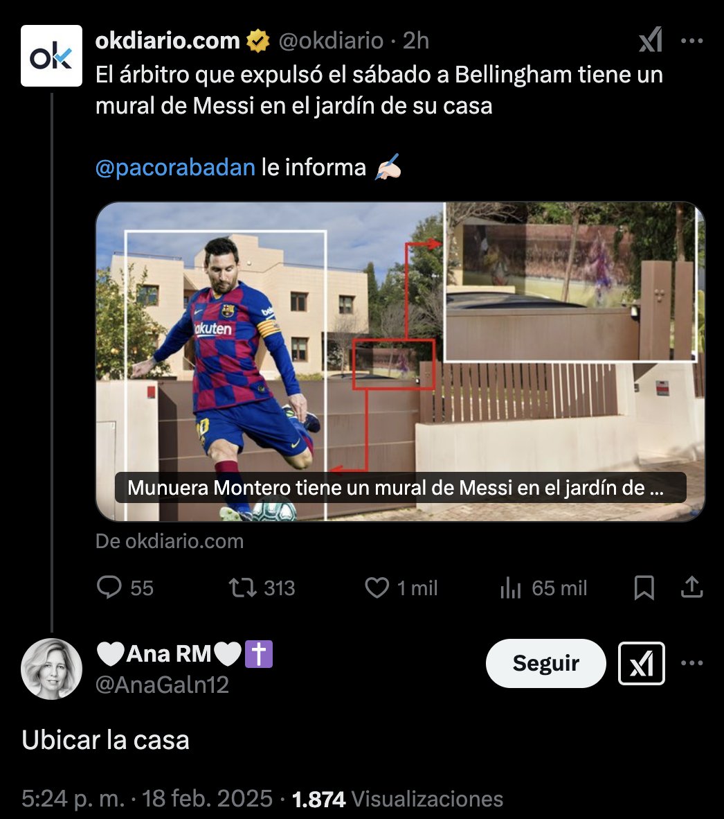 Llourinho's tweet photo. Le llenaron el Instagram de insultos y ahora piden la ubicación de la supuesta casa de Munuera Montero para ir a hacer quien sabe qué. Todo por expulsar a un jugador del Real Madrid. https://t.co/Abt3cyHbIp