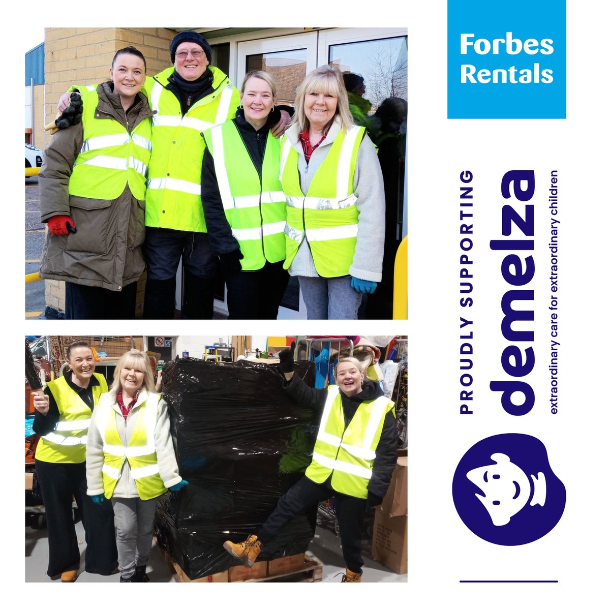 ForbesRentals's tweet photo. A Forbes team is spending the day #volunteering with @DemelzaCharity, sorting 4 tons of books in their warehouse! These will soon be sold in #charity shops to support children’s hospice care.
Proud to #giveback and support such a worthwhile cause. https://t.co/cxqNZxG3uW