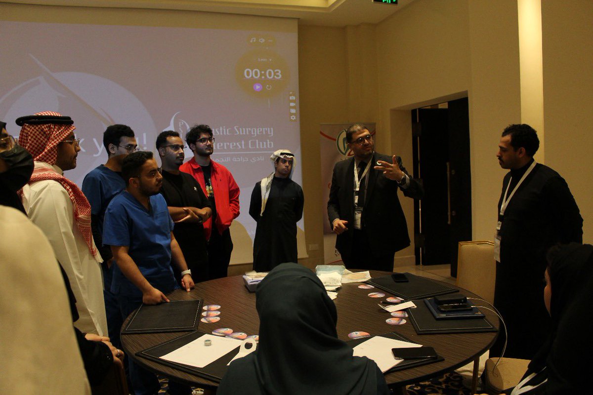PSIC_SSAPSB's tweet photo. Our post conference workshops were a great success!
We collaborated with the Plastic Surgery Club at Jeddah University to host hands on sessions for medical interns & students. 

Huge thanks to the conference moderators and our amazing speakers! 🙏🏻🤍

@Ssapsb 
@PRRASMeeting 
#PRRAS2025
#PSIC_SSAPSB
#PlasticSurgery