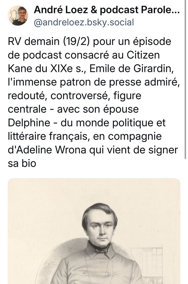 Pendant ce temps, sur bluesky et sur les ondes 📻 🎧