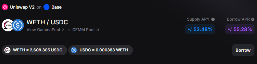 Spot Wiggum (@spotwiggum) on Twitter photo Earning 46% APY on delta neutral WETH/USDC LP positions!
<a href="/GammaSwapLabs/">GammaSwap 👽</a> is a revolutionary DeFi protocol that enables traders to hedge impermanent loss from LP positions. By borrowing LP tokens, traders can short LP positions and turn "Impermanent loss" into "Impermanent gain". Earning 46% APY on delta neutral WETH/USDC LP positions!
<a href="/GammaSwapLabs/">GammaSwap 👽</a> is a revolutionary DeFi protocol that enables traders to hedge impermanent loss from LP positions. By borrowing LP tokens, traders can short LP positions and turn "Impermanent loss" into "Impermanent gain".