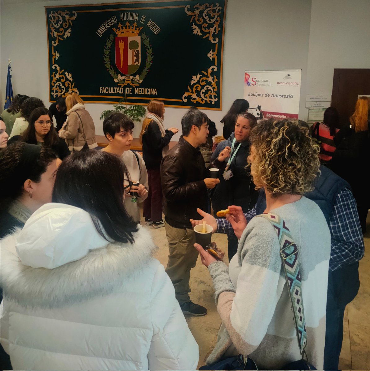 UAM_Medicina's tweet image. Momentos de la 1ªJornada de Anestesia y Monitorización de Roedores. Un evento interesantísimo y que ha sido todo un éxito. ¡Gracias a todos los asistentes y organizadores!