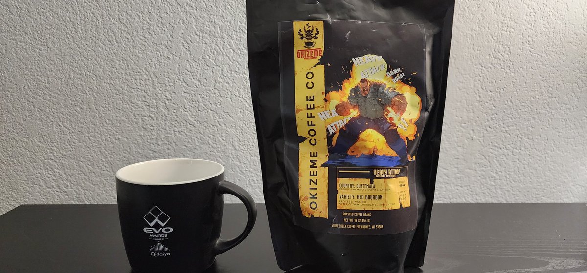 New wake up tech 
<a href="/okizemecoffeeco/">Okizeme Coffee Company</a>
#EvoAwards