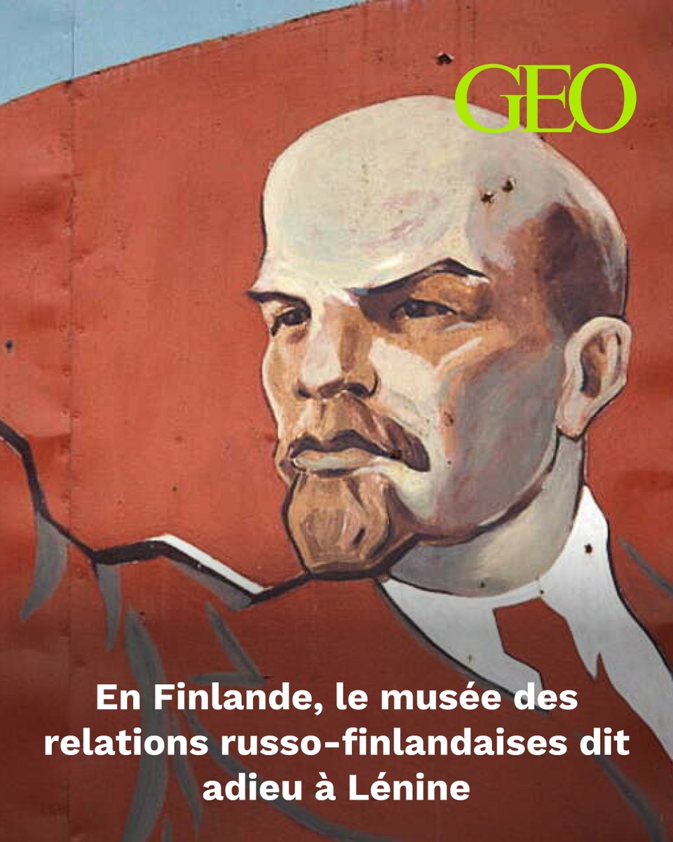 En Finlande, le musée des relations russo-finlandaises dit adieu à Lénine
➡️ l.geo.fr/eQm