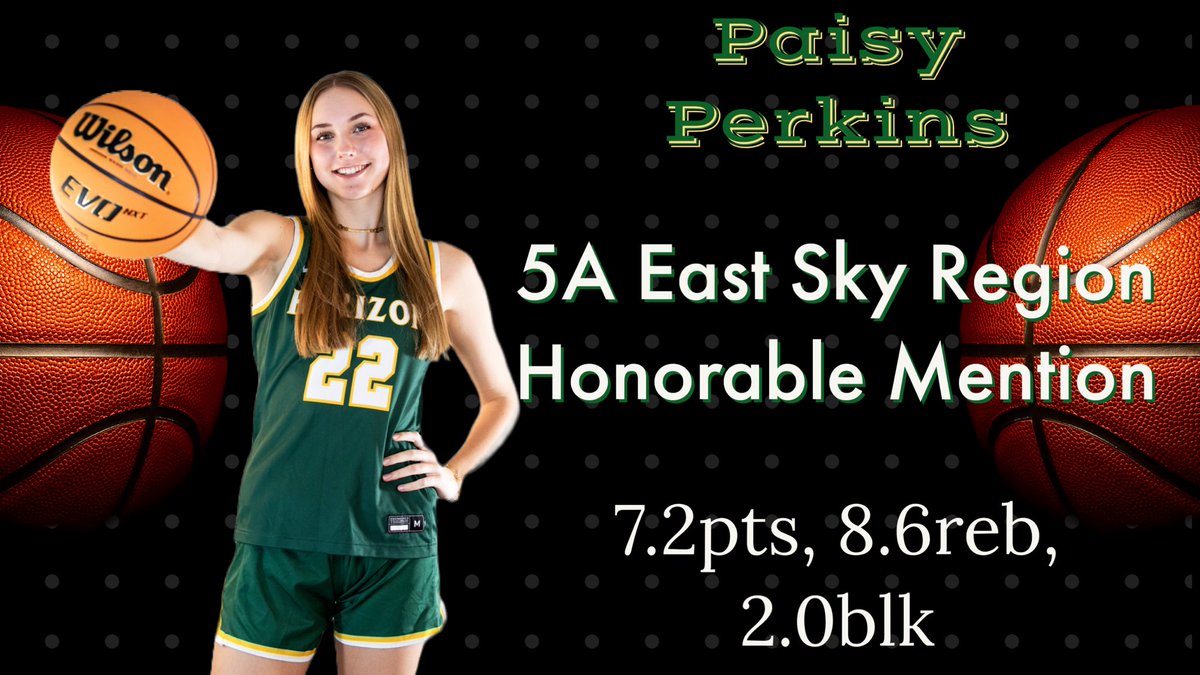 Congrats to Junior Paisy Perkins!