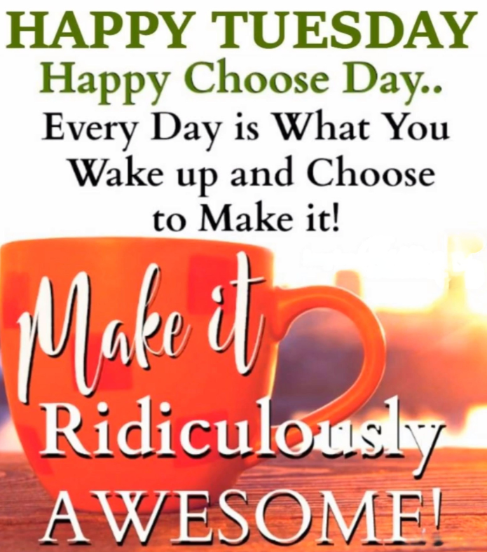 TammyEg11709047's tweet image. ✨ Happy CHOOSE-day! ✨

Today isn’t just another day—it’s a choice. 💡 Choose joy, choose growth, choose to make it ridiculously awesome! 🚀💛

#HappyChooseDay #OwnYourDay #MakeItEpic #TuesdayVibes #PositiveMindset #GratefulHeart #ShineBright #Motivation #CreateYourFuture
