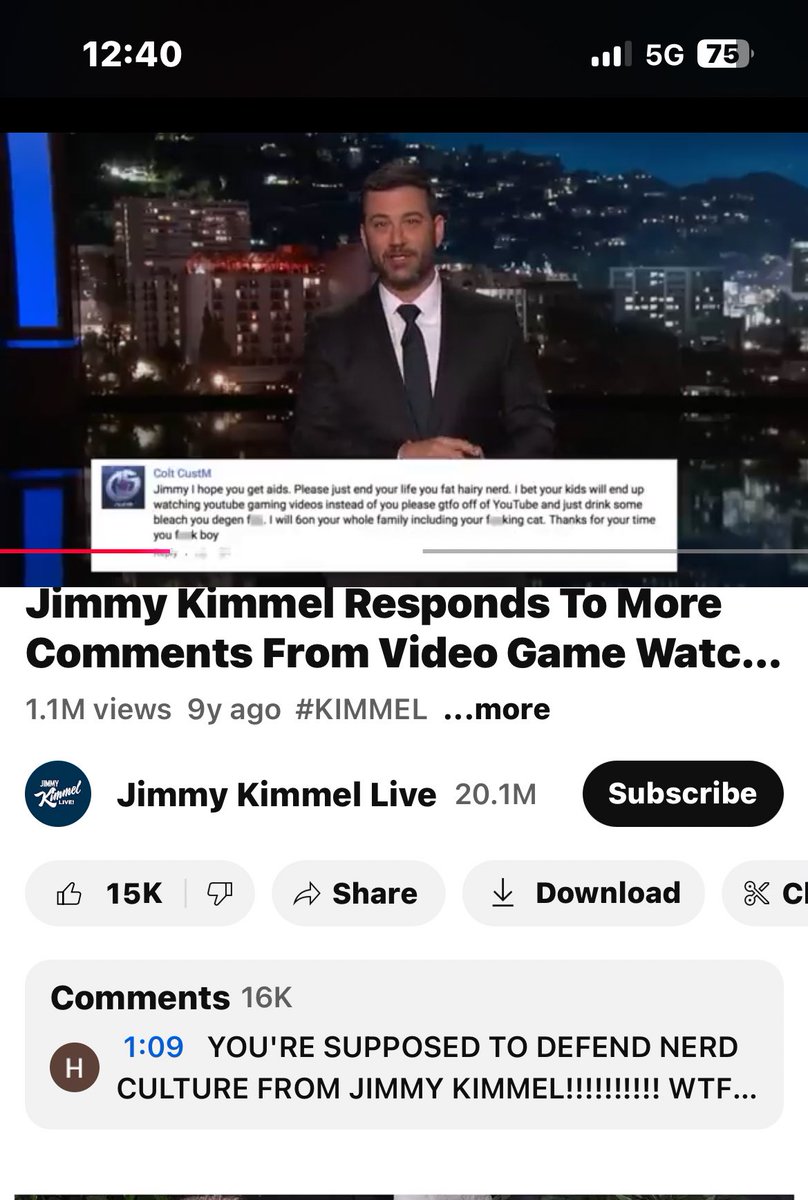 ItsThyAustin's tweet photo. @Plexyzzzz Can’t forget the cod community making it onto Jimmy Kimmel 😭😭😭 “I will 6os your whole family including your cat” https://t.co/O6h4VnnkHU