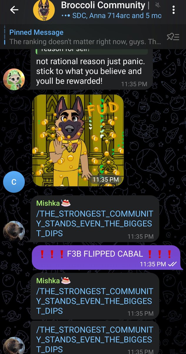<a href="/FirstBroccoli/">Broccoli - CTO</a> fliiped <a href="/BroccoliCTO_BNB/">🥦</a>  
Cabal will never be community! 
Panic sell for Cabal! 

Cabal's whales welcome to strong real community! I see your wallets😀 

Good choice! 

#broccoli #BnB #BROCCOLLI