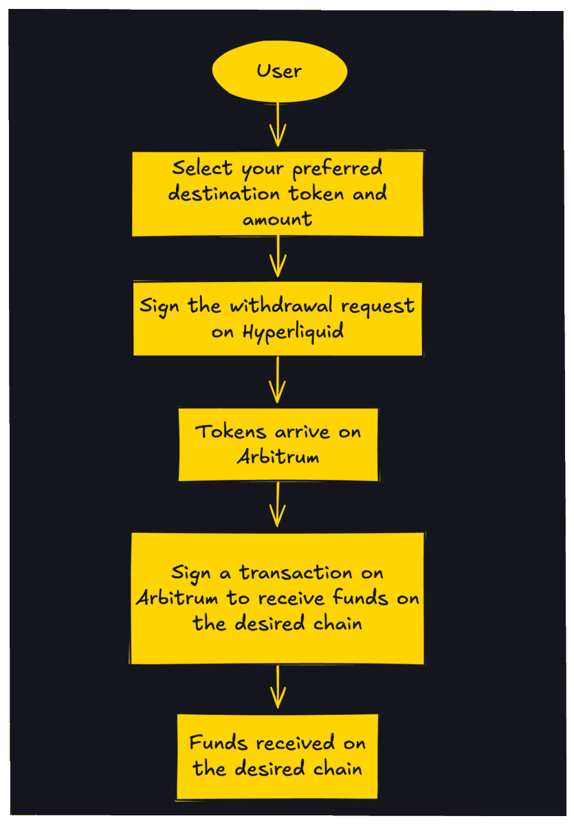 HyperLiquid Withdrawals are Now Live on Router Nitro UI. No more hopping  between interfaces—withdraw your @HyperliquidX gains directly through  Router Nitro! Check it out now → https://t.co/ruyXzVWIlf With  @NitroByRouter, users no longer