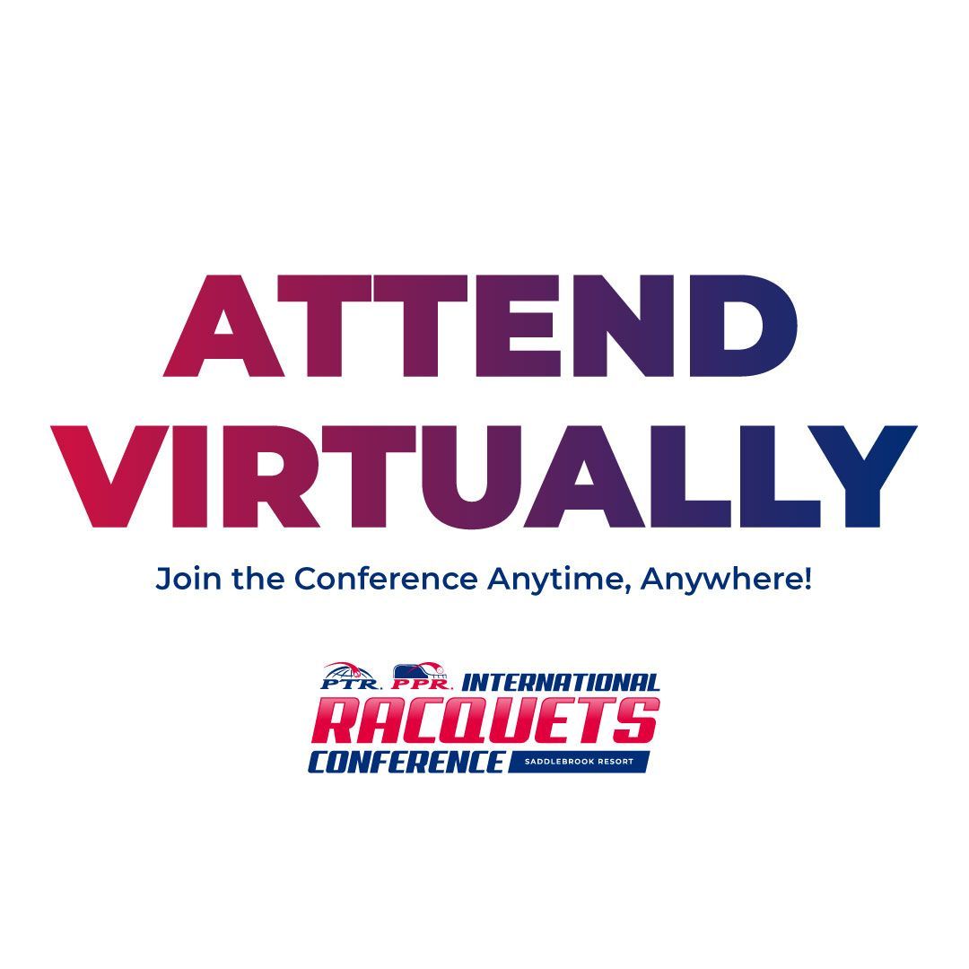 We’re just days away from the 2025 PTR &amp; PPR International Racquets Conference! 🎉 Can’t make it in person? Join us virtually for 3 full days of live-streamed presentations (Mon-Wed) and on-demand access to all recordings. Don’t miss out—register now! 👉 buff.ly/3NyaPaX