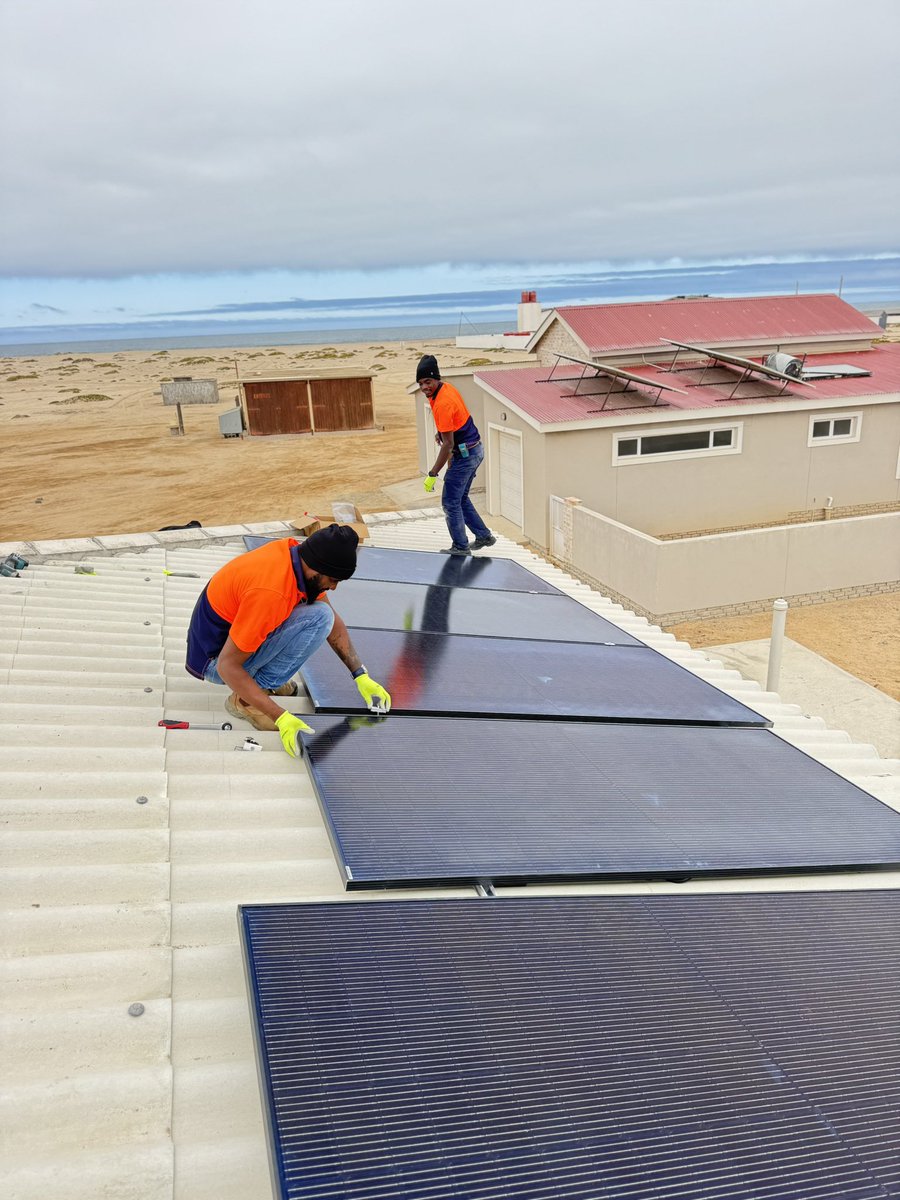 whk_electrician's tweet photo. Looking to switch to solar? Let Vollmond Engineering power your home.

#SolarEnergy 
#OffGridLiving 
#SustainableFuture #VollmondEngineering 
#NamibiaSolar https://t.co/4TNX5P7olC