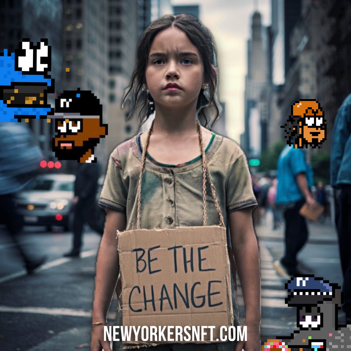 ofcnewyorkers's tweet photo. Would you buy an nft if you knew it would feed someone in need? 👇🏼🔥
https://t.co/m9lJdtgV56 🫂 https://t.co/fLHBxgAV6z