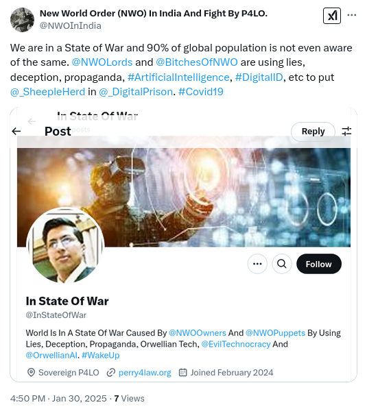 WHOPlandemics's tweet photo. We are in a state of war and technology has become our @_DigitalPrison. Get out of this @_DigitalSlavery before it is too late. #Covid19 https://t.co/vJnPSnsDtq