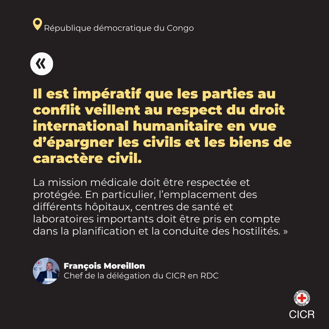 CICR (@cicr_fr) on Twitter photo Nous sommes profondément préoccupés par la dégradation continue de la crise humanitaire dans l’est de la RDC et la région des Kivu, en particulier à Goma. 
Déclaration conjointe du CICR, <a href="/ifrc/">IFRC</a> et de la Croix-Rouge de la RDC: ms.spr.ly/6019UvFjz Nous sommes profondément préoccupés par la dégradation continue de la crise humanitaire dans l’est de la RDC et la région des Kivu, en particulier à Goma. 
Déclaration conjointe du CICR, <a href="/ifrc/">IFRC</a> et de la Croix-Rouge de la RDC: ms.spr.ly/6019UvFjz