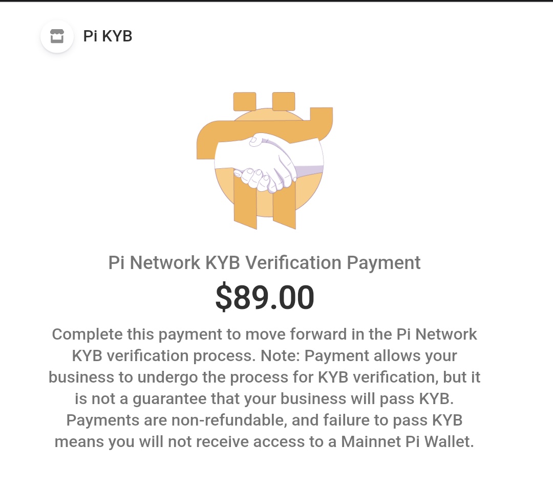 WoodyLightyearx's tweet photo. 🚨 BREAKING: Pi Network's KYB verification is handled by a third party provider called Synaps, and it costs $89 to do the Pi KYB.

Although, the first half of the process involves series of questions from the Pi Core Team through a google form. https://t.co/MOBBVOsoIX