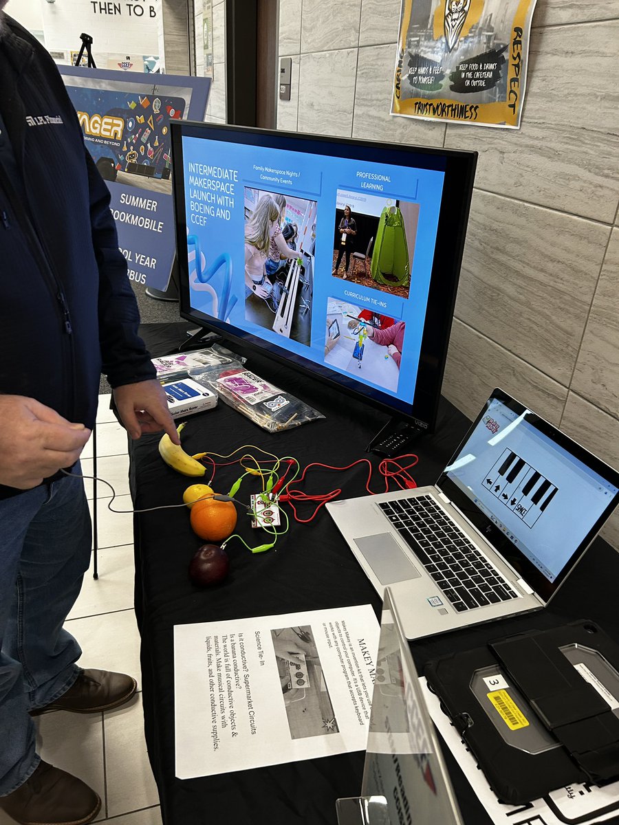 Showcasing VEXGo and VEXIQ at the Clear Creek Education Foundation Community Partner Luncheon. Thank you <a href="/ccisd_ef/">CCEF</a> for funding our robots and investing in kids!