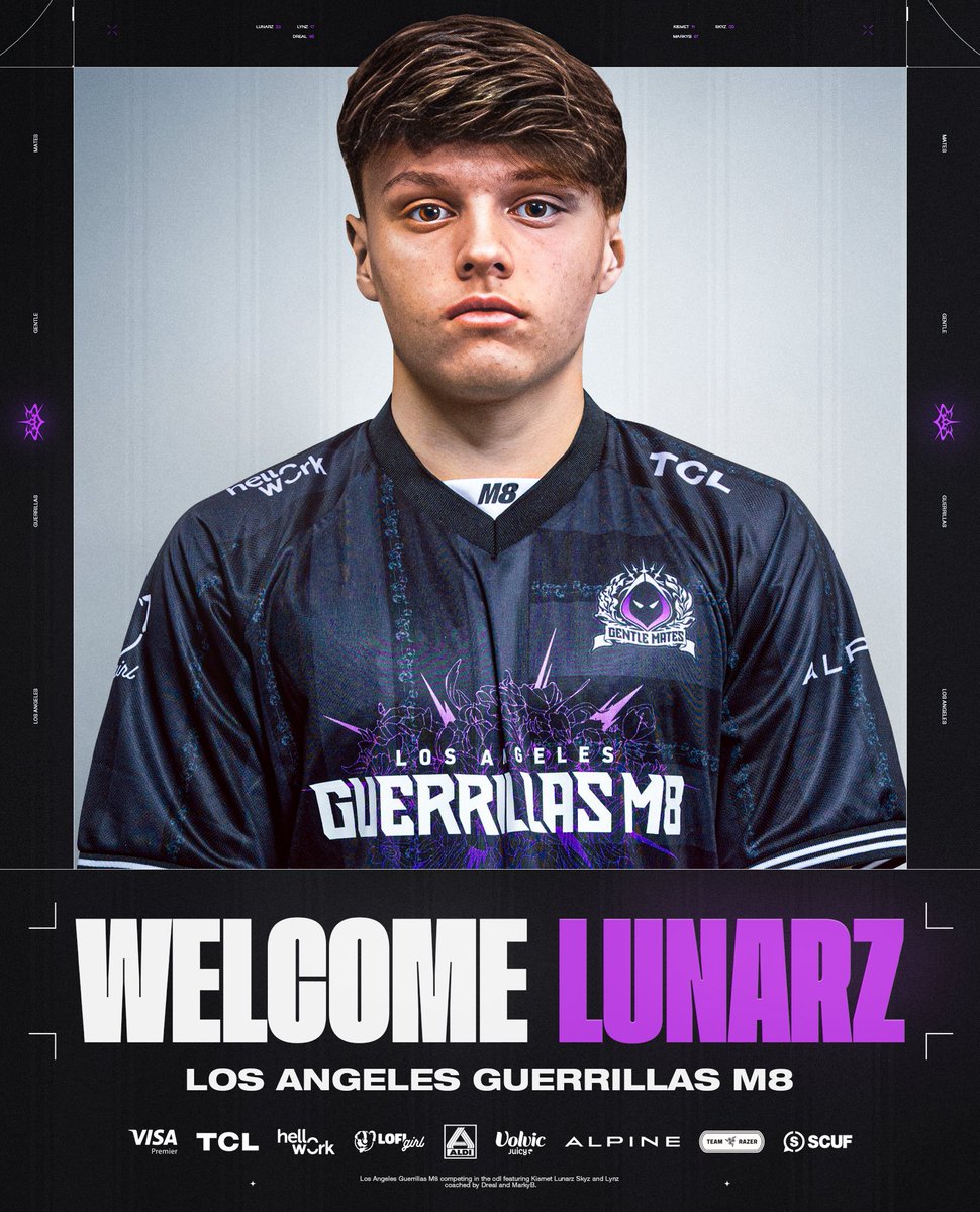 Welcome to the family, <a href="/nLunarz/">Noah</a> #M8WIN

Join us in welcoming our new Call of Duty player who will be sporting our colors! 🩷