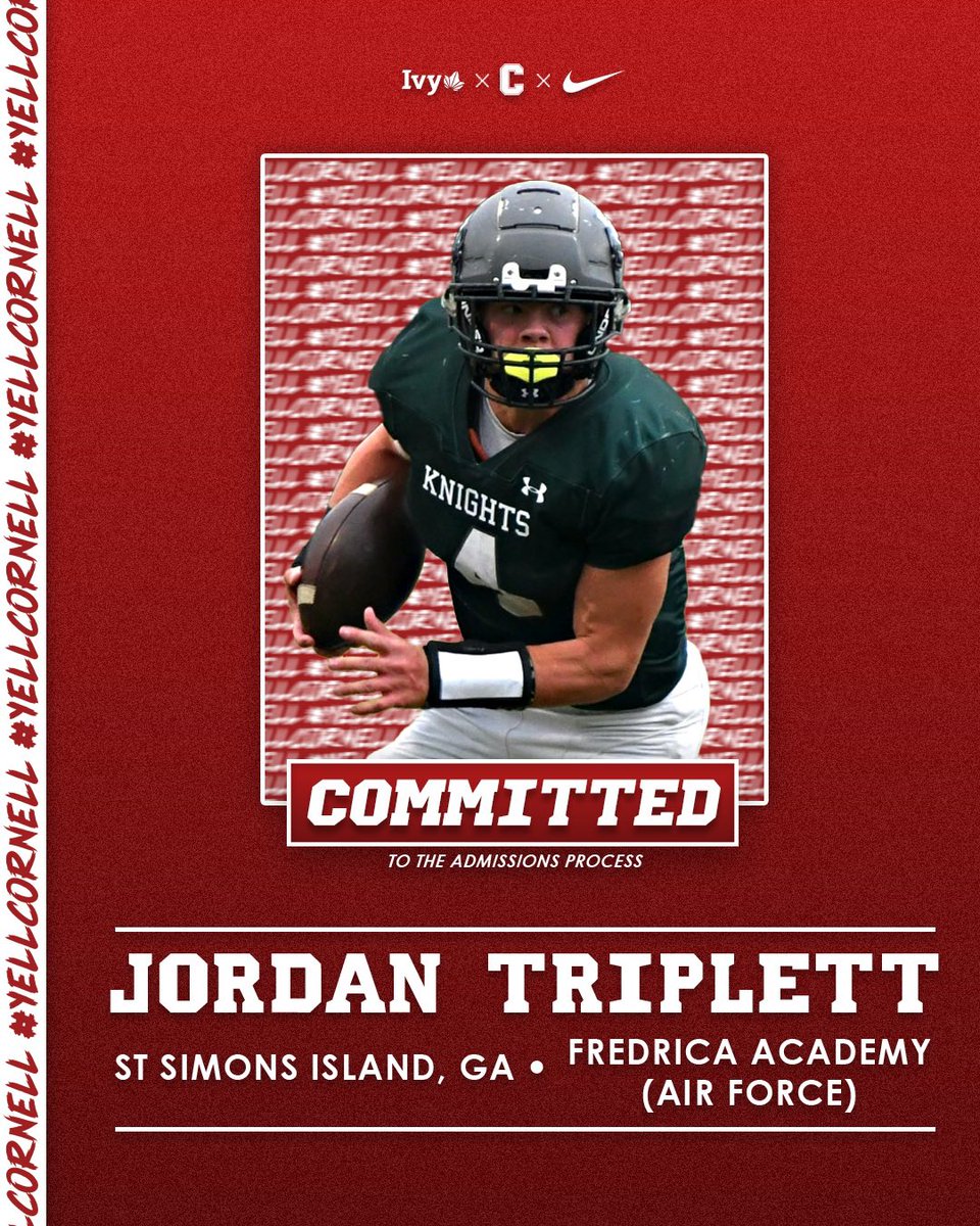Jordan “The River” Triplett (@jbtriplett4) on Twitter photo All glory to God. I am excited to announce my commitment to further my dream of playing DI football and attend an Ivy League Institution. Thank you <a href="/DanSwanstrom/">Dan Swanstrom</a> for this offer. <a href="/TerryUrsin/">Terry Ursin</a> <a href="/RecruitGeorgia/">Recruit Georgia</a> <a href="/thecoachderrick/">Coach Brandon Derrick</a> <a href="/BoYeargan/">Bo Yeargan</a> <a href="/YBKGIPP/">͏</a> <a href="/On3sports/">On3</a> <a href="/Rivals/">Rivals</a> <a href="/Hayesfawcett3/">Hayes Fawcett</a> All glory to God. I am excited to announce my commitment to further my dream of playing DI football and attend an Ivy League Institution. Thank you <a href="/DanSwanstrom/">Dan Swanstrom</a> for this offer. <a href="/TerryUrsin/">Terry Ursin</a> <a href="/RecruitGeorgia/">Recruit Georgia</a> <a href="/thecoachderrick/">Coach Brandon Derrick</a> <a href="/BoYeargan/">Bo Yeargan</a> <a href="/YBKGIPP/">͏</a> <a href="/On3sports/">On3</a> <a href="/Rivals/">Rivals</a> <a href="/Hayesfawcett3/">Hayes Fawcett</a>