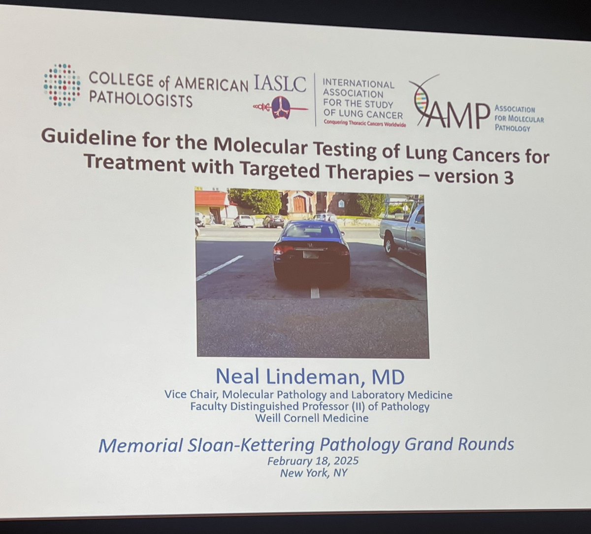 Panieh Terraf (@p_terraf) on Twitter photo We’re thrilled to welcome Dr. Lindeman to MSK for our Grand Rounds! An incredible friend, teacher, mentor, and speaker, here to walk us through the latest advancements in molecular diagnostics for lung cancer! <a href="/MSKCancerCenter/">Memorial Sloan Kettering Cancer Center</a> <a href="/WeillCornell/">Weill Cornell Medicine</a> <a href="/WCMCPathology/">Weill Cornell Medicine Pathology</a> We’re thrilled to welcome Dr. Lindeman to MSK for our Grand Rounds! An incredible friend, teacher, mentor, and speaker, here to walk us through the latest advancements in molecular diagnostics for lung cancer! <a href="/MSKCancerCenter/">Memorial Sloan Kettering Cancer Center</a> <a href="/WeillCornell/">Weill Cornell Medicine</a> <a href="/WCMCPathology/">Weill Cornell Medicine Pathology</a>