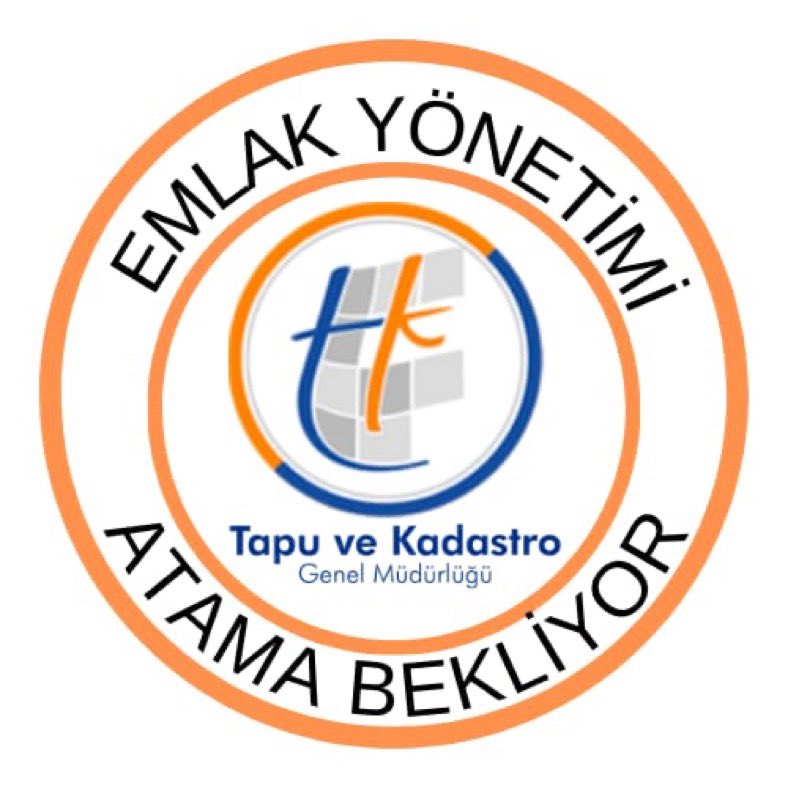Mezun sayısı her geçen yıl katlanarak artan 3301 nitelik kodlu Emlak Yönetimi mezunları için çalışma alanı olan TKGM ihtiyaç noktasında yeterli sayıda atama yapılmalıdır.
#EmlakYonetimine1000AAtama

<a href="/murat_kurum/">Murat KURUM</a> <a href="/burakdemiralptr/">Burak Demiralp</a> <a href="/fatmavarank/">Fatma Varank</a> <a href="/hasansuvertr/">Hasan Suver</a> <a href="/yalperenayar/">Yusuf Alperen AYAR</a> <a href="/osibay61/">ömer sinan</a>