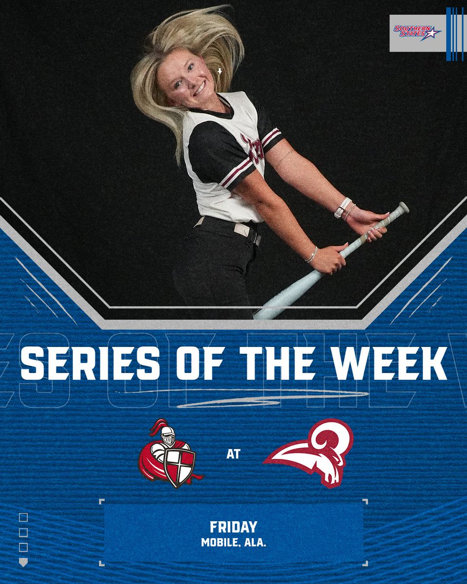The SSAC Games of the Week were announced. Details | tinyurl.com/28vf2e8e

BSB: <a href="/ABACAthletics/">ABAC Athletics</a> v <a href="/bpcathletics/">Brewton-Parker College Athletics</a>
SB: <a href="/CareyAthletics/">William Carey Athletics</a> v <a href="/UMobileRams/">University of Mobile Rams Athletics</a>