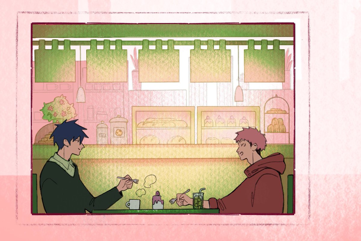 strawberry matcha hangout #ItaFushi