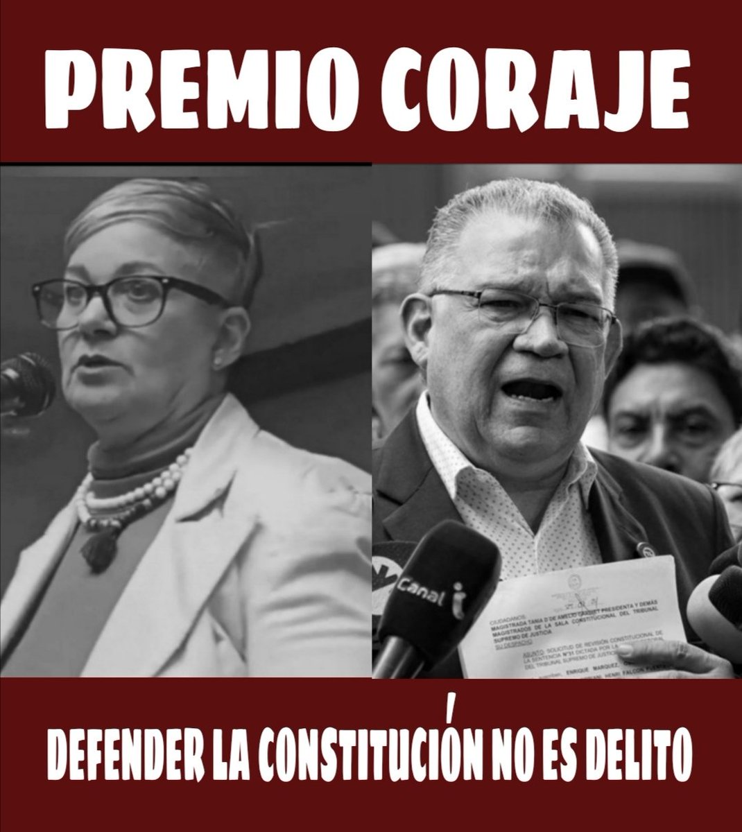 Así está mejor

#LiberenAEnriqueMarquez
.<a href="/ENRIQUEMARQUEZP/">Enrique Márquez</a>

#MariaEsPuebloValiente
.<a href="/MariaesPueblo/">María Alejandra Díaz Marín🐞🦗🦎🐝🐜</a>