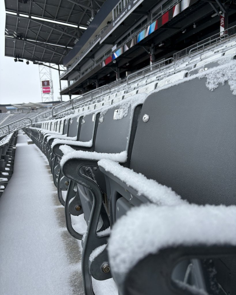 Too cold for 🦩 

Perfect for #COLvLAFC 🏔️