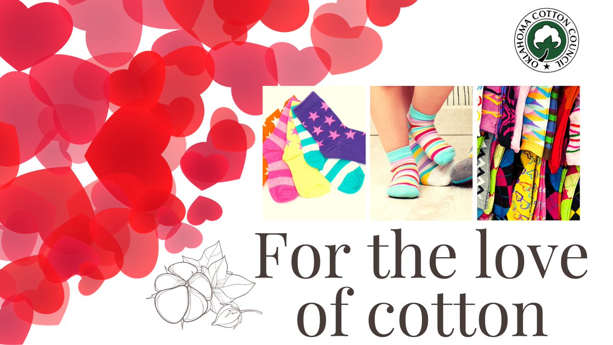 𝑪𝑶𝑻𝑻𝑶𝑵 socks are great for wicking away moisture and keeping your feet dry during a killer workout or meeting! 

#ForTheLoveOfCotton #OCC #Oklahoma #Cotton #OklahomaCottonCouncil #Fiber #Farm #Farming #Ag #Agriculture #ModernAg #Sustainable