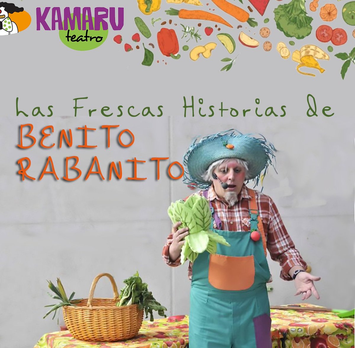 Este domingo 23 de febrero a las 18:30 h. Os esperamos en el Centro Sociocultural Casa de la Maestra con Benito Rabanito y sus frescas historias.

#AyuntamientoSanCristóbalDeLaCuesta
#BibliotecaMunicipalPoetaTeófiloMéndezPolo
#SancrisCultural
#SancrisSiempre