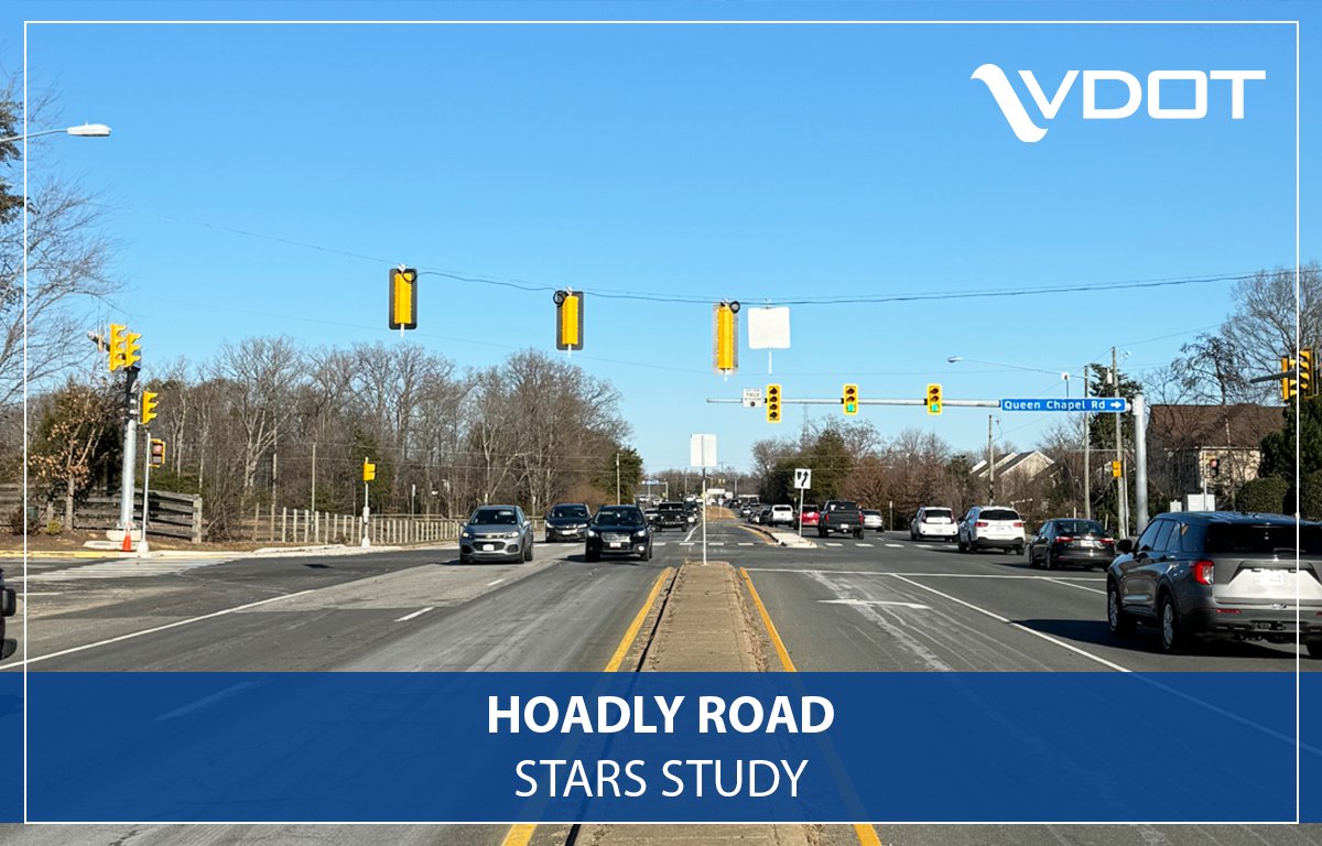 Do you🚴🚶🚍 🚗 along Hoadly Rd in #PrinceWilliamCounty? Take our STARS Study survey through March 4 and tell us what kind of improvements you would like to see: bit.ly/41jNEsr