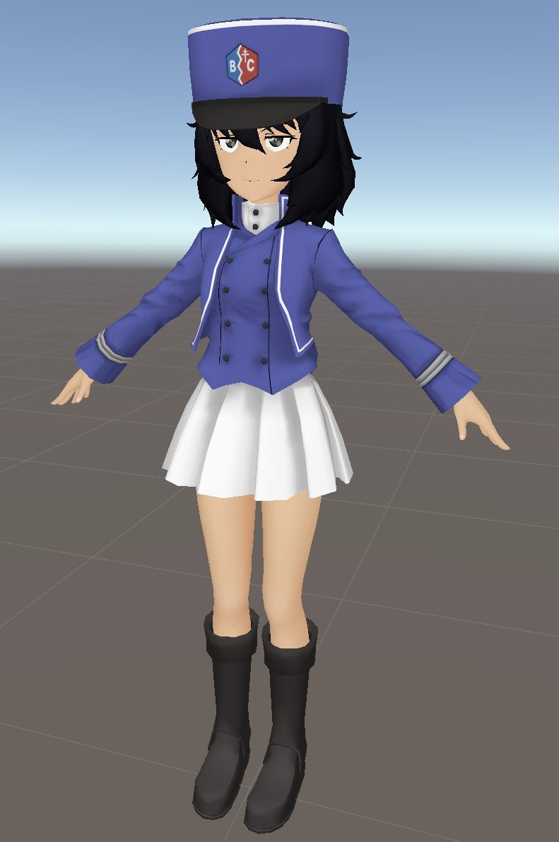 After a while of being out of the country, Stalker 2, PC bloodborne and a snail addiction, I've been working on making avatars again. I managed to get my hands on the models from the GuP game:
